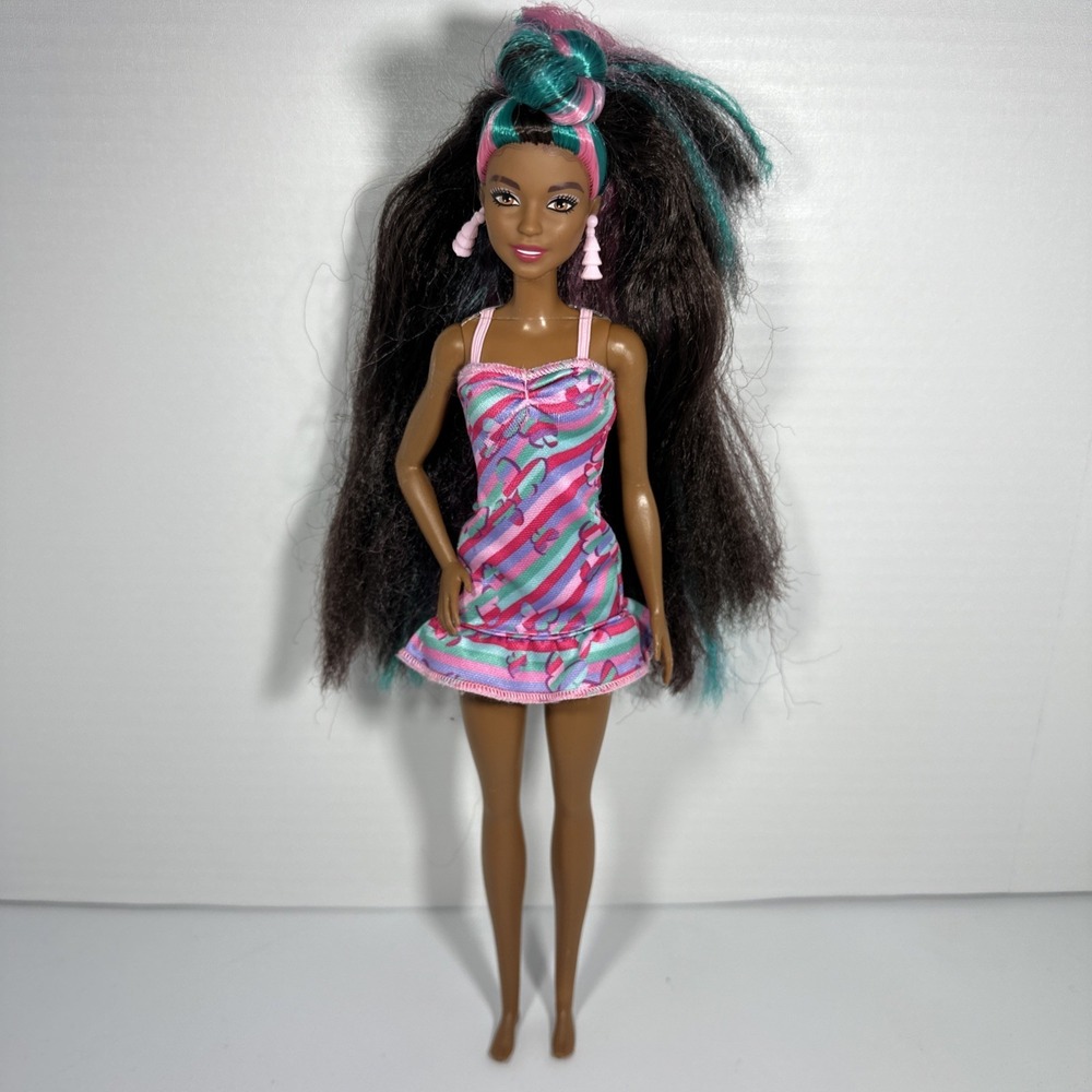 Mattel Barbie Daya Face African American Totally Hair Doll #HCM91 AA